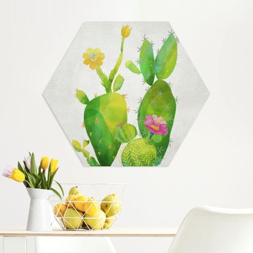 Hexagone en forex - Cactus Family In Pink And Yellow