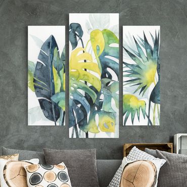 Impression sur toile - Tropical Foliage Set III