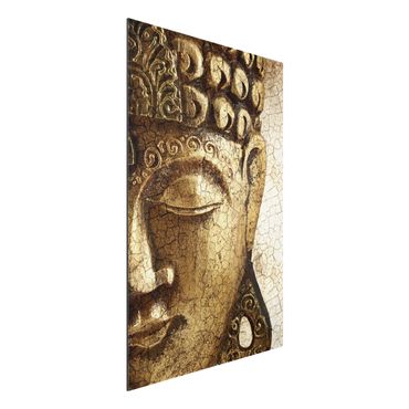 Tableau sur aluminium - Vintage Buddha