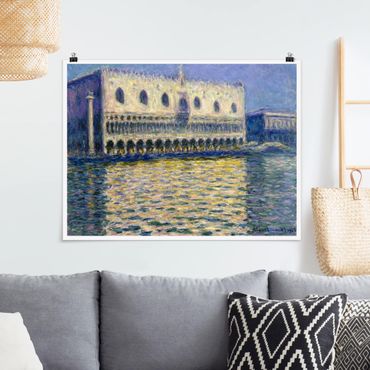 Poster - Claude Monet - The Palazzo Ducale
