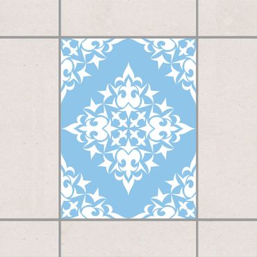 Sticker pour carrelage - Tile Pattern Light Blue