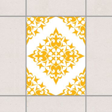 Sticker pour carrelage - Tile Pattern White Light Grey
