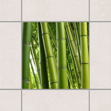 Sticker pour carrelage - Bamboo Trees No.1