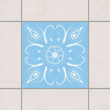 Sticker pour carrelage - Bandana Light Blue