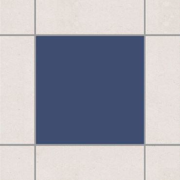 Sticker pour carrelage - Colour Grey Blue