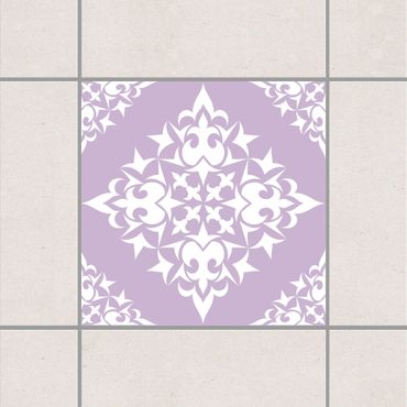 Sticker pour carrelage - Tile Pattern Lavender