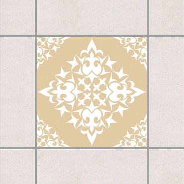 Sticker pour carrelage - Tile Pattern Light Brown
