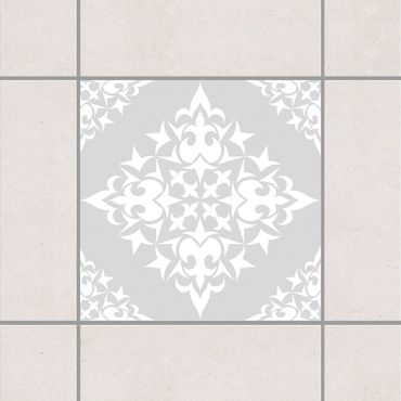 Sticker pour carrelage - Tile Pattern Light Grey