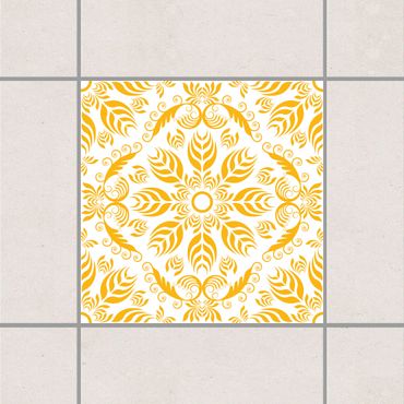 Sticker pour carrelage - Rosamunde White Melon Yellow