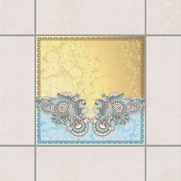 Sticker pour carrelage - Stamp Pattern