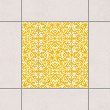Sticker pour carrelage - Time Curls By Melon Yellow