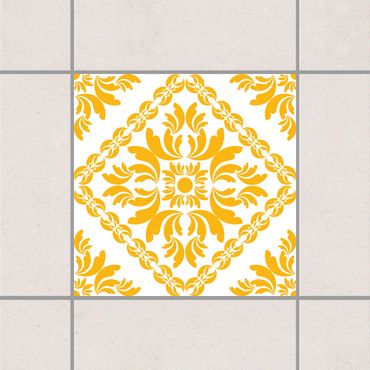 Sticker pour carrelage - Vera Rosa White Melon Yellow