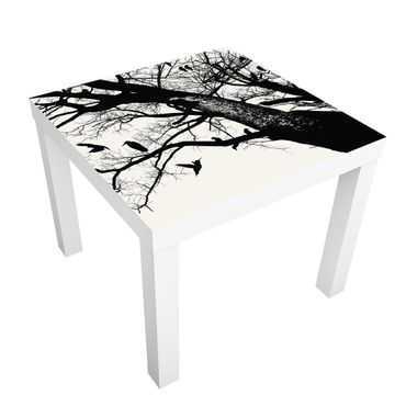 Papier adhésif pour meuble IKEA - Lack table d'appoint - Vintage Tree in the Sky