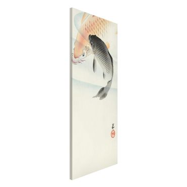 Tableau magnétique - Vintage Illustration Asian Fish L