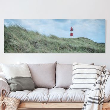 Impression sur toile - Stormy Times At The Lighthouse