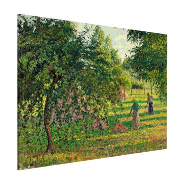 Tableau magnétique - Camille Pissarro - Apple Trees And Tedders, Eragny