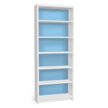 Papier adhésif pour meuble IKEA - Billy bibliothèque - Colour Light Blue