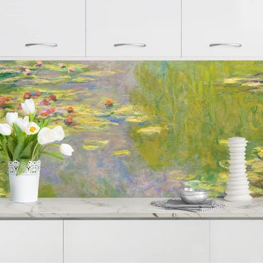 Revêtement cuisine - Claude Monet - Green Waterlilies