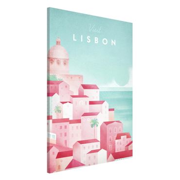 Tableau magnétique - Travel Poster - Lisbon