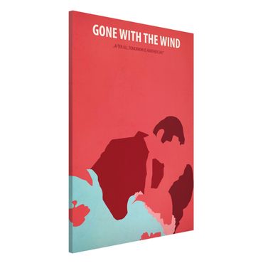 Tableau magnétique - Film Poster Gone With The Wind