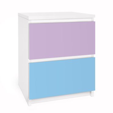 Papier adhésif pour meuble IKEA - Malm commode 2x tiroirs - Colour Set Wintertime