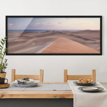 Poster encadré - View Of Dunes