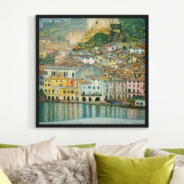 Poster encadré - Gustav Klimt - Malcesine On Lake Garda