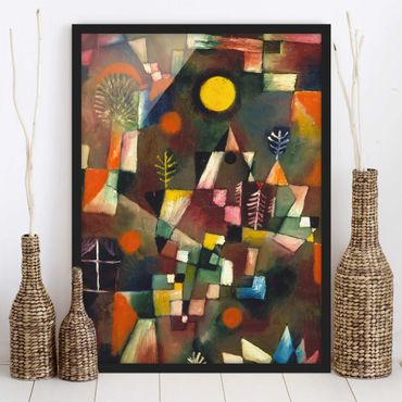 Poster encadré - Paul Klee - The Full Moon