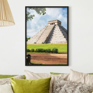 Poster encadré - El Castillo Pyramid