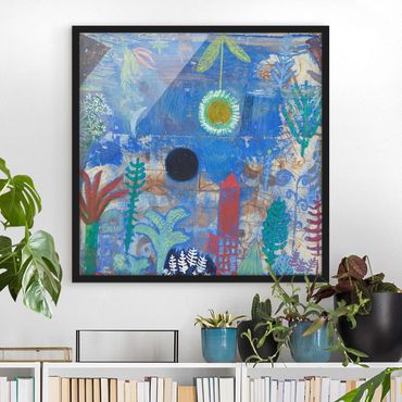 Poster encadré - Paul Klee - Sunken Landscape