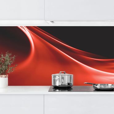 Revêtement mural cuisine - Red Wave