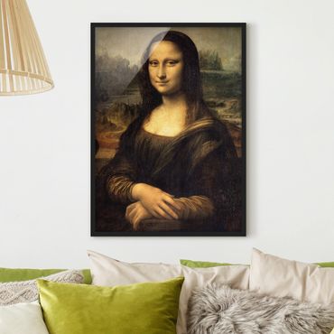 Poster encadré - Leonardo da Vinci - Mona Lisa