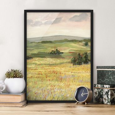 Poster encadré - Meadow In The Morning I