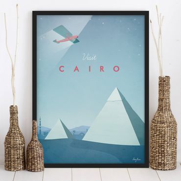 Poster encadré - Travel Poster - Cairo