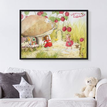 Poster encadré - Little Strawberry Strawberry Fairy - Under The Raspberry Bush