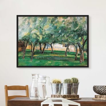 Poster encadré - Paul Cézanne - Farm In Normandy