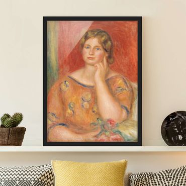 Poster encadré - Auguste Renoir - Mrs. Osthaus