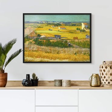 Poster encadré - Vincent Van Gogh - The Harvest