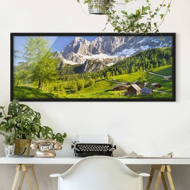Poster encadré - Styria Alpine Meadow