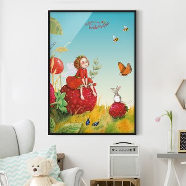 Poster encadré - Little Strawberry Strawberry Fairy - Enchanting