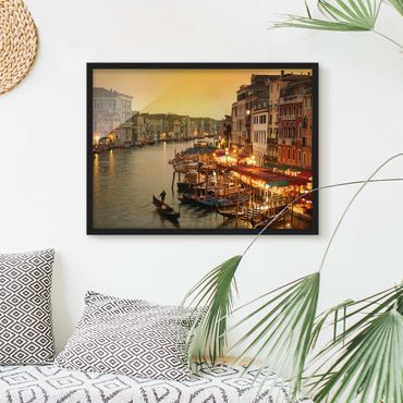 Poster encadré - Grand Canal Of Venice