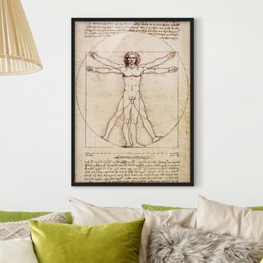 Poster encadré - Da Vinci