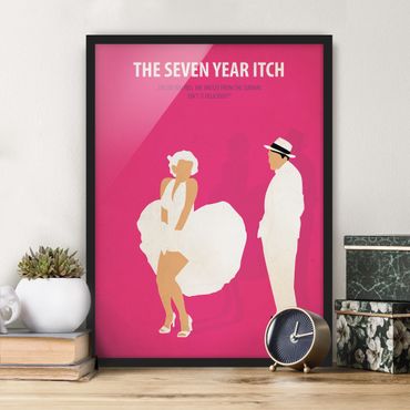 Poster encadré - Film Poster The Seven Year Itch