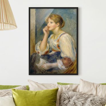 Poster encadré - Auguste Renoir - Woman with a Letter