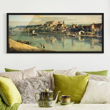 Poster encadré - Bernardo Bellotto - View Of Pirna