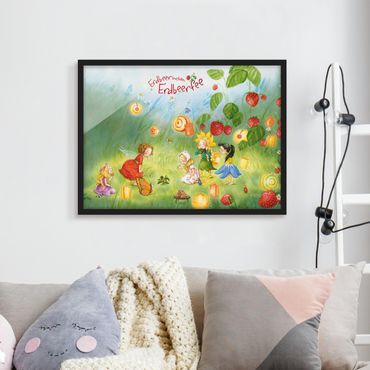 Poster encadré - Little Strawberry Strawberry Fairy - Lanterns