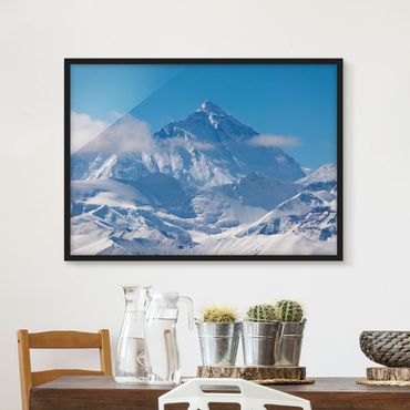 Poster encadré - Mount Everest