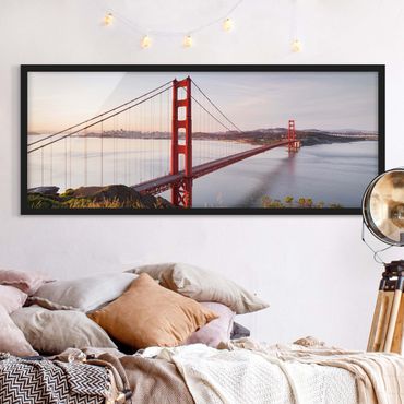 Poster encadré - Golden Gate Bridge In San Francisco