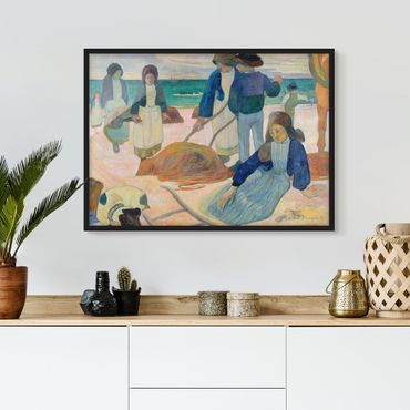 Poster encadré - Paul Gauguin - The Kelp Gatherers (Ii)