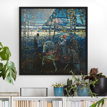 Poster encadré - Wassily Kandinsky - Riding Paar